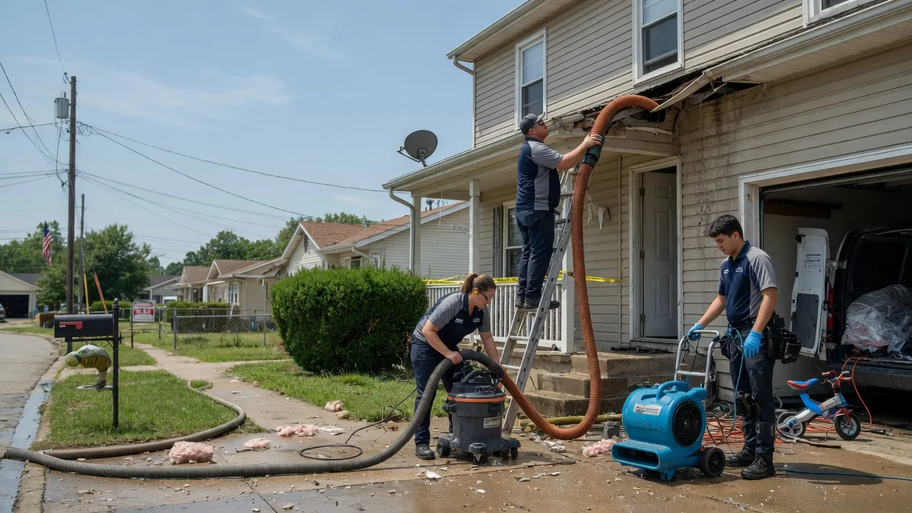 Water Damage Restoration in Juliustown, NJ near me
